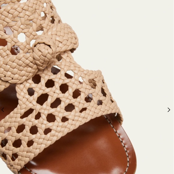 Alexandre Birman Clarita Bow Braided Flat Sandals- NEW, NEVER WORN, STILL IN BOX - Picture 3 of 4